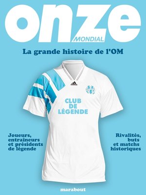 cover image of La grande histoire de l'OM